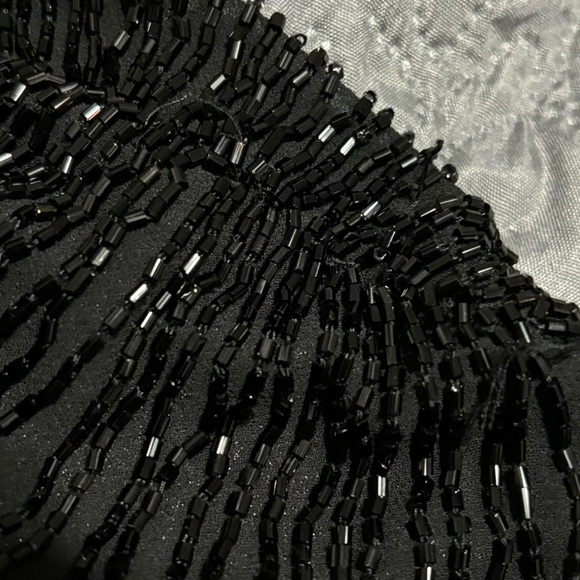 LA MADONA BEADED VAUDEVILLE STYLE DRESS - Picture 5 of 6